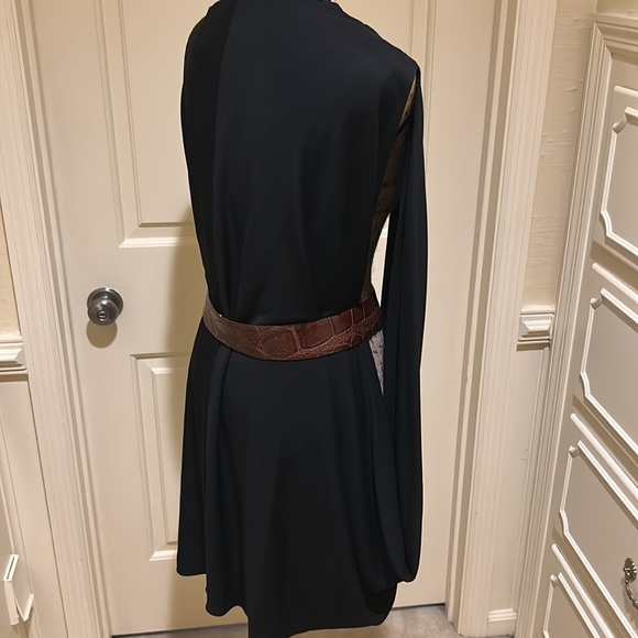 Josie Natori Tunic Vest Matte Black NWT - Picture 6 of 8